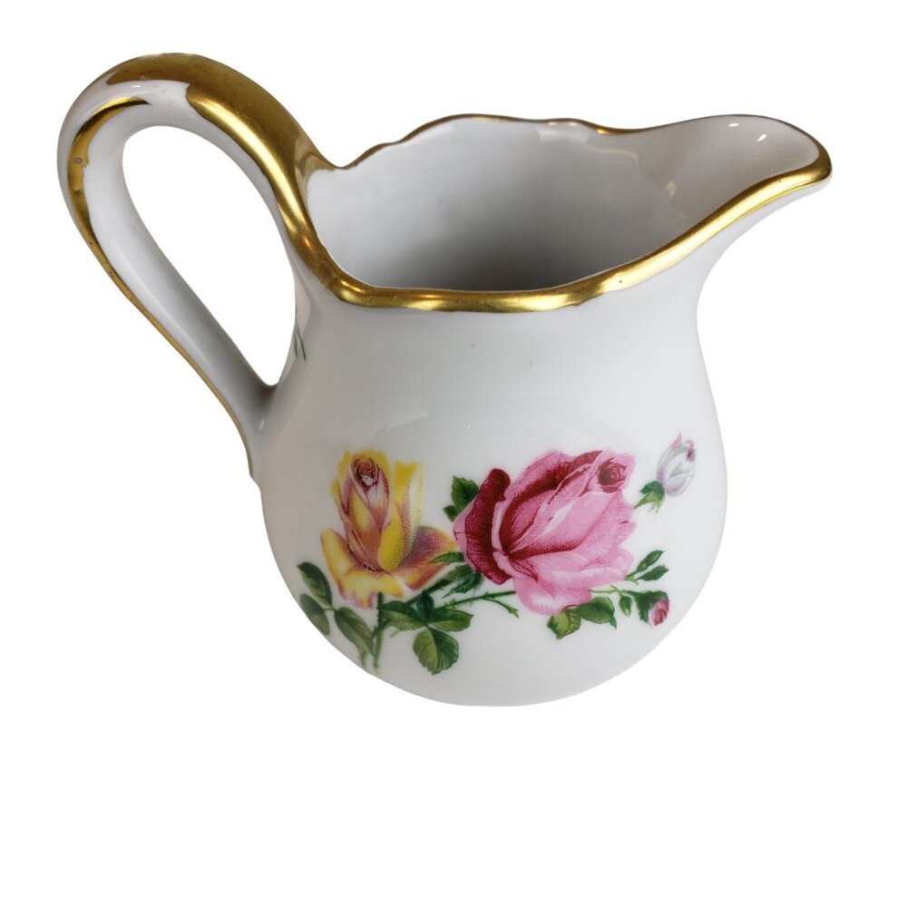 11 Piece Vintage Tea Coffee Set Bavaria, Excellent Vintage Condition Gold Trim - Picture 5 of 14
